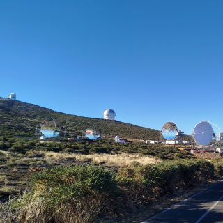 Nueva red de telescopios LST en el Observatorio del Roque de los Muchachos, en La Palma