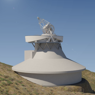 Artist’s image of the European solar Telescope (IDOM)