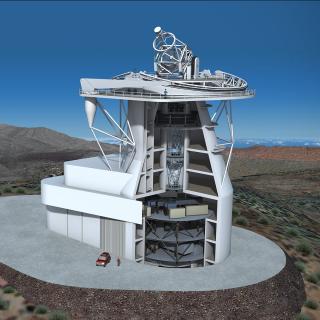 European Solar Telescope (EST). Credit: Gabriel Pérez Díaz, SMM (IAC)