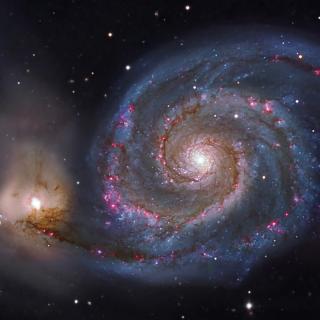 M51 y NGC 5195 M51 y NGC 5195