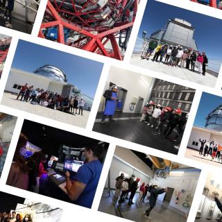 Collages de imágenes de las diferentes ediciones del programa "Nuestros Alumnos y el ORM".