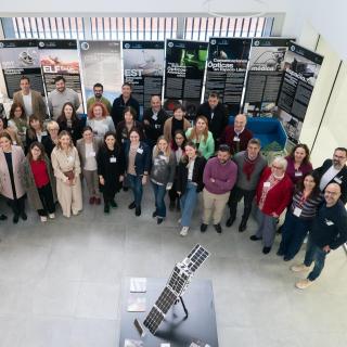 Participantes en la reunión 'Sinergias para el éxito: maximizando oportunidades de financiación mediante la colaboración estratégica' / Inés Bonet (IAC)