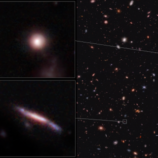 Galaxias lejanas identificadas por el JWST Galaxias lejanas identificadas por el JWST