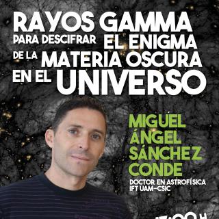 Cartel Charla Miguel Ángel Sánchez Conde