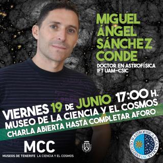 Cartel Charla Miguel Ángel Sánchez Conde