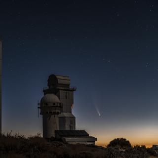 Cometa C/2020 F3 (NEOWISE) desde el Observatorio del Teide Cometa C/2020 F3 (NEOWISE)