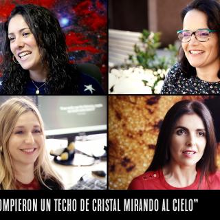 Nueva entrega de “Niñas que rompieron un techo de cristal mirando al cielo” Sandra Benítez Herrera, Ana Fragoso López, Estrella Zatón Martín y Alejandra Martín Gálvez