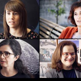 Capítulo VI de "Niñas que rompieron un techo de cristal mirando al cielo" Lucía González Cuesta, Susana Delgado Marante, Julia de León Cruz y Mary Barreto Cabrera