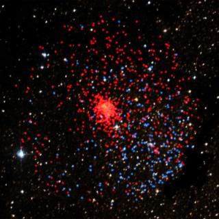 Star cluster Westerlund 1,