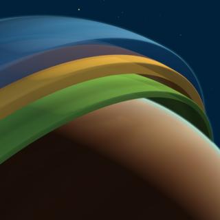 The 3D structure of the atmosphere of the exoplanet Tylos. Credit: ESO/M. Kornmesser