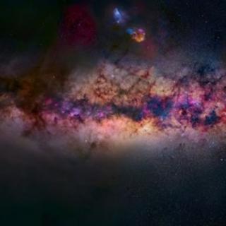Panorámica de la Vía Láctea vista desde el Hemisferio Norte. Crédito: J. C. Casado, Miquel Serra-Ricart y D. Padrón/IAC.