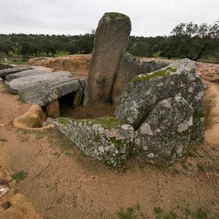 Dolmen de Lácara en La Nava de Santiago (Badajoz, Extremadura). Crédito: Anais Pascual.