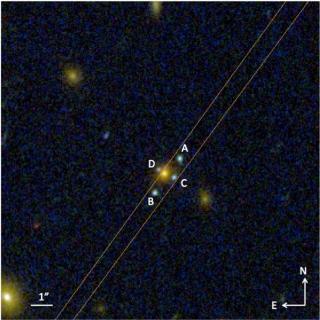 La nueva Cruz de Einstein J2211-3050.