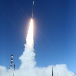 Launch of CLASP-2. Credit: US Army, White Sands Missile Range. 