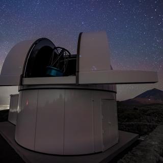 ARTEMIS telescope (SPECULOOS array) at the Teide Observatory. ARTEMIS telescope (SPECULOOS array) at the Teide Observatory.