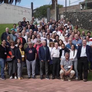 Participants at the conference "Giving an impulse to Astrophysics in Spain: 50 years of doctoral theses at the IAC".