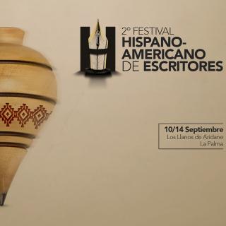Poster of the second Hispano-american Festival of Authors