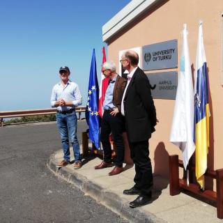 Ceremonia de cambio de propiedad del NOT