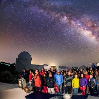 Participants in the 2016 edition at the Teide Observatory. Credit: Daniel López/IAC. 