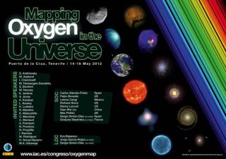Poster del congreso "Mapping Oxygen in the Universe". 8184