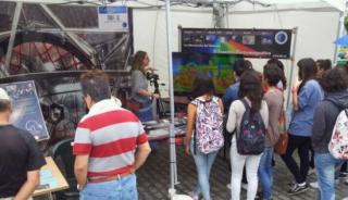 Stand del IAC en la miniferia de la Ciencia e Innovación 2012, en el Parque Santa Catalina, Las Palmas de Gran Canaria. 8209