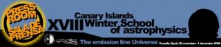 Press Room Logo (Winter School 2006). Author: Inés Bonet (IAC) Press Room Logo (Winter School 2006). Author: Inés Bonet (IAC)