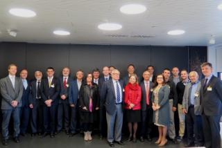 Miembros del Consejo de la Red Española de Supercomputación (RES), al término de la reunión. 8331
