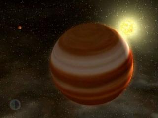 Ilustración artística de un planeta extrasolar. Crédito: Gabriel Pérez, SMM (IAC) 8351