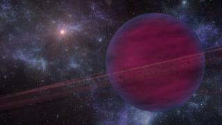 Representación artística de un exoplaneta orbitando a su estrella. Créditos: Gabriel Pérez (SMM, IAC) 8387