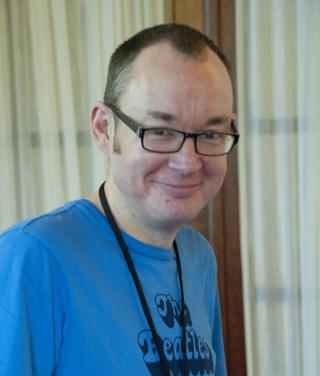 Bill Chaplin en la XXII Canary Islands Winter School of Astrophysics.Foto: Miguel Briganti, Servicio MultiMedia (IAC) 7891