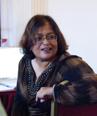 Sarbani Basu at the XXII Canary Islands Winter School of Astrophysics.Photo: Miguel Briganti, Servicio MultiMedia (IAC) Sarbani Basu at the XXII Canary Islands Winter School of Astrophysics.Photo: Miguel Briganti, Servicio MultiMedia (IAC)