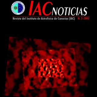 Portada IAC NOTICIAS, 1-2002. "Fósiles cósmicos"