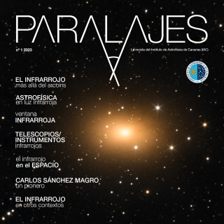 Portada de la revista Paralajes nº4 El Infrarrojo