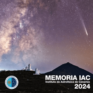 Portada memoria anual del IAC 2024